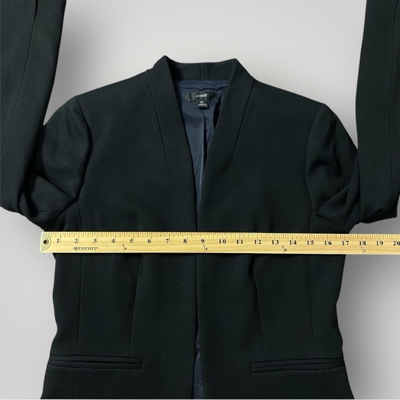J. Crew Going-out blazer in stretch twill Black Sz 4 Tall - Picture 8 of 15
